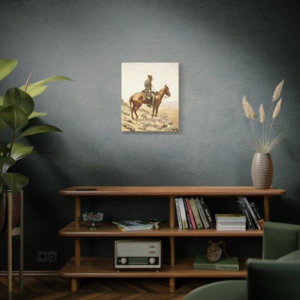 The Lookout – Canvas Wall Art by Frederic Remington - Image 17
