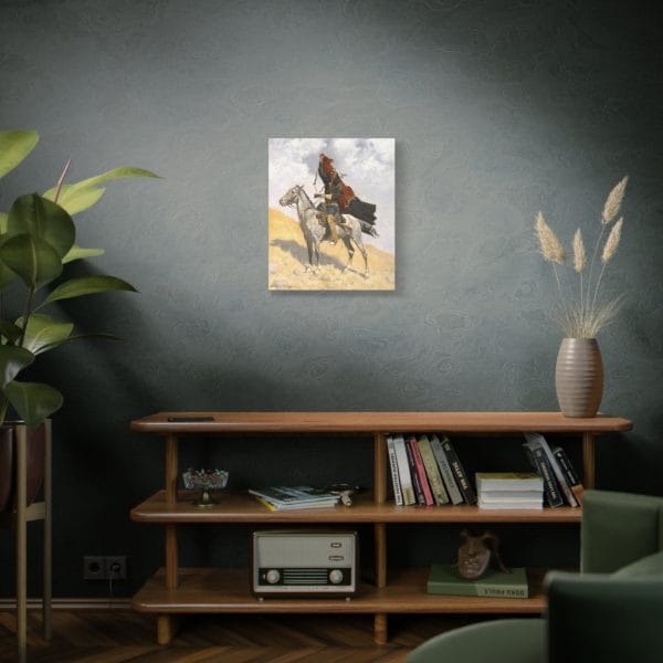 The Blanket Signal – Canvas Wall Art by Frederic Remington - Image 19