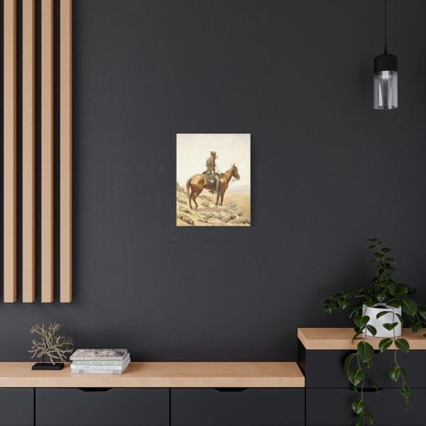 The Lookout – Canvas Wall Art by Frederic Remington - Image 11