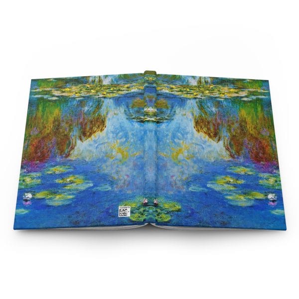 Claude Monet’s “Water Lilies” (1907) - Hardcover Journal, Ruled Line - Image 5