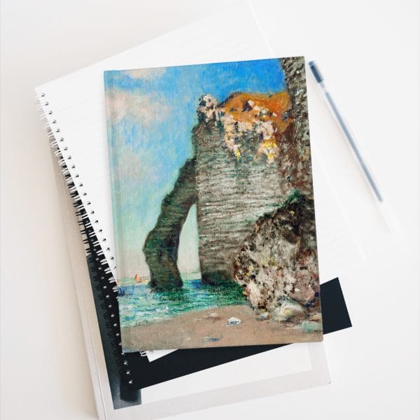 Claude Monet’s “The Cliffs at Étretat” (1885) - Journal - Blank - Image 5
