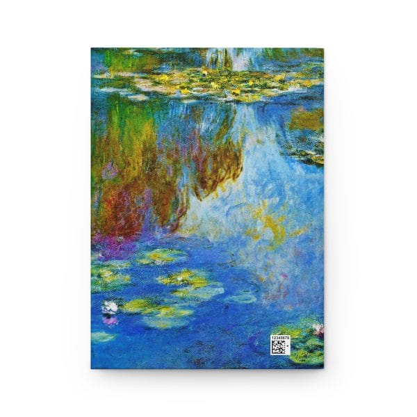 Claude Monet’s “Water Lilies” (1907) - Hardcover Journal, Ruled Line - Image 3