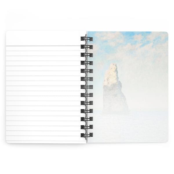 Claude Monet’s “The Cliffs at Étretat” (1885) - Spiral Bound Journal - Image 5