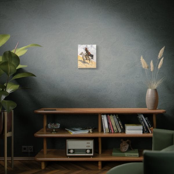 The Blanket Signal – Canvas Wall Art by Frederic Remington - Image 5