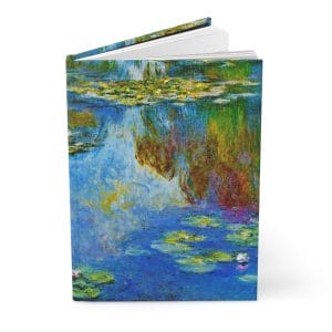 Claude Monet’s “Water Lilies” (1907) - Hardcover Journal, Ruled Line