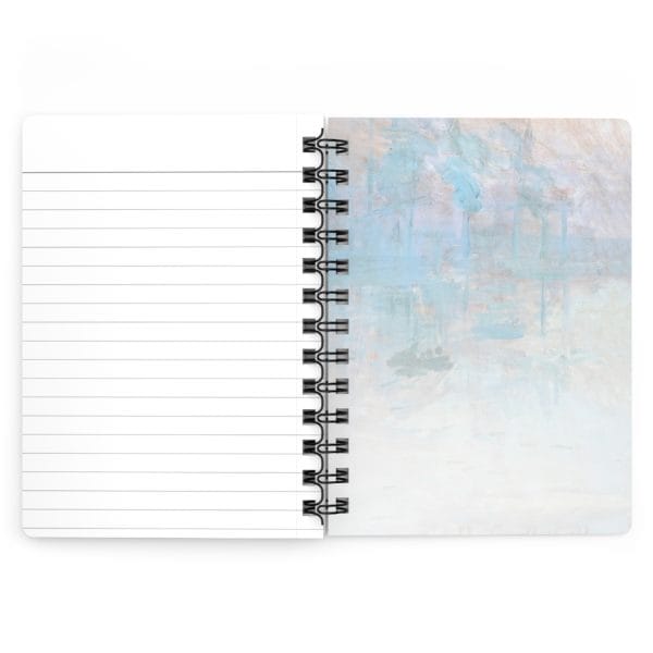 Claude Monet’s “Sunrise” (1872) - Spiral Bound Journal - Image 5