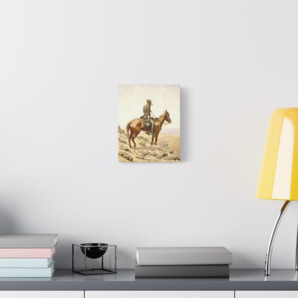 The Lookout – Canvas Wall Art by Frederic Remington - Image 8