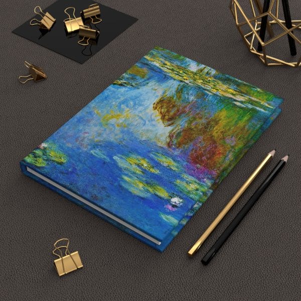Claude Monet’s “Water Lilies” (1907) - Hardcover Journal, Ruled Line - Image 6