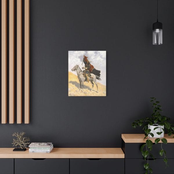 The Blanket Signal – Canvas Wall Art by Frederic Remington - Image 18