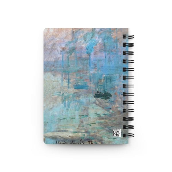 Claude Monet’s “Sunrise” (1872) - Spiral Bound Journal - Image 3