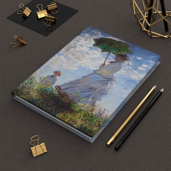 Claude Monet’s “Madame Monet and Her Son” - Hardcover Journal, Rule Line - Image 6