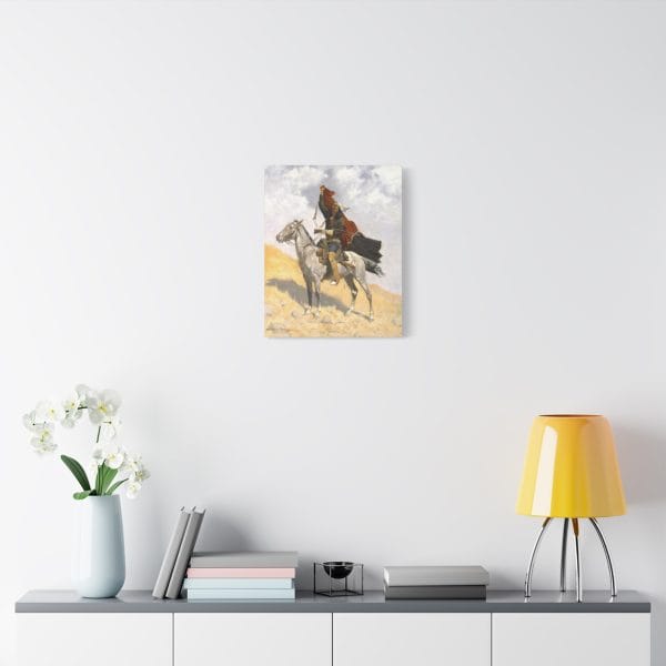 The Blanket Signal – Canvas Wall Art by Frederic Remington - Image 12