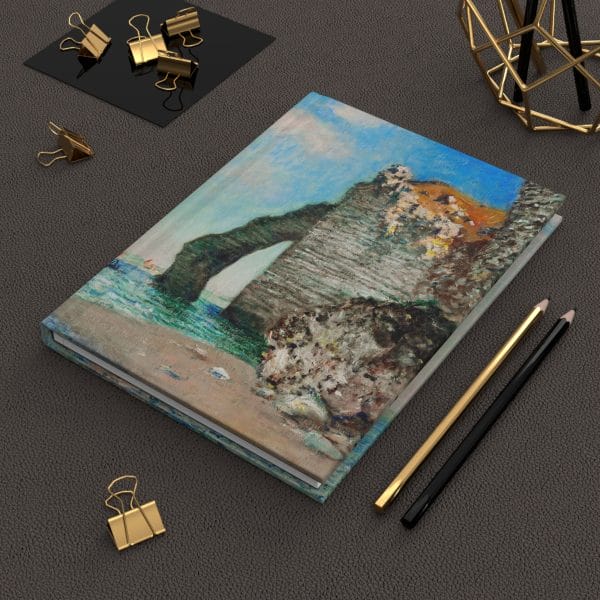Claude Monet’s “The Cliffs at Étretat” (1885) - Hardcover Journal, Ruled Line - Image 6