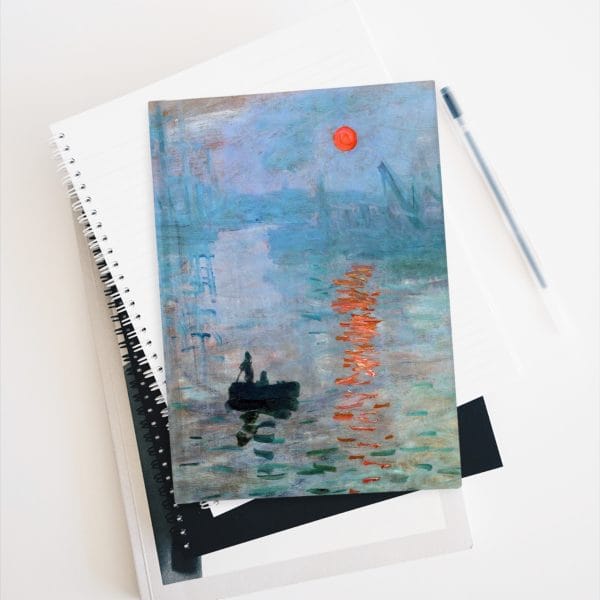 Claude Monet’s “Sunrise” (1872) - Journal - Blank - Image 5