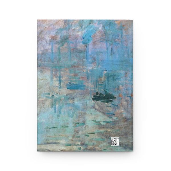 Claude Monet’s “Sunrise” (1872) - Hardcover Journal, Ruled Line - Image 3