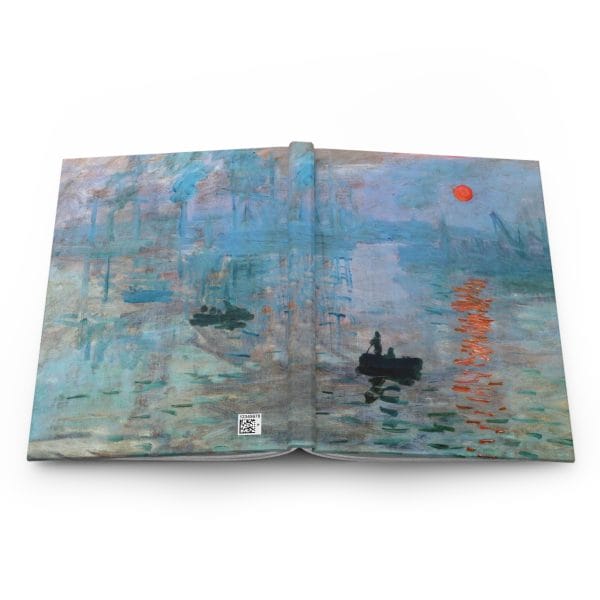 Claude Monet’s “Sunrise” (1872) - Hardcover Journal, Ruled Line - Image 5