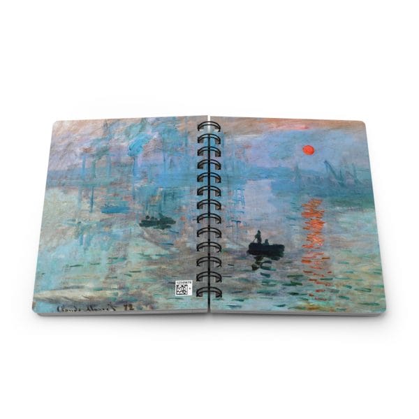 Claude Monet’s “Sunrise” (1872) - Spiral Bound Journal - Image 7