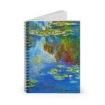 Claude Monet’s “Water Lilies” (1907) - Spiral Notebook - Ruled Line