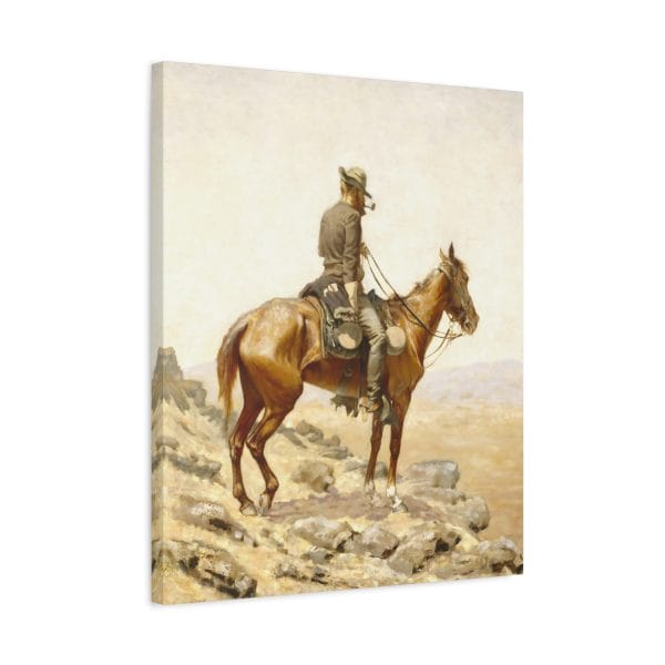 The Lookout – Canvas Wall Art by Frederic Remington - Image 14